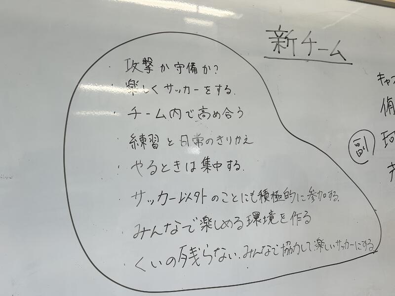 選手ミーティング